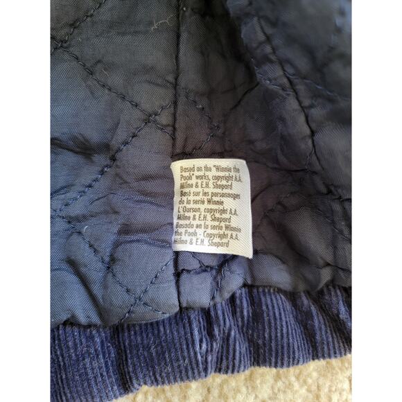 Vintage The Disney Store Embroidered Winnie the Pooh & Piglet Corduroy Shacket - Picture 4 of 6